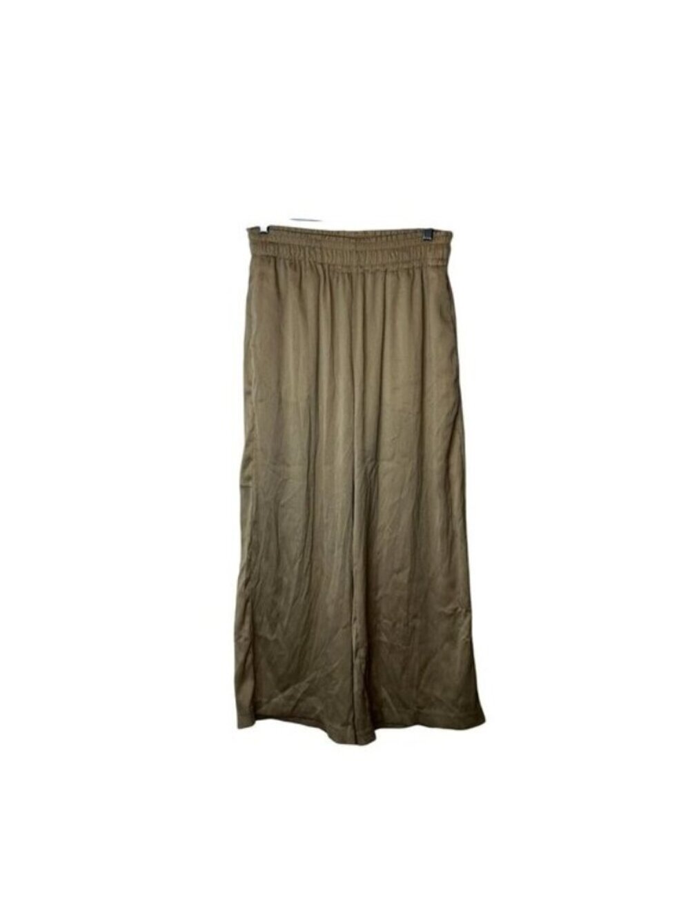 Joie Tan Wide Leg Lightweight Relaxed Fit Elastic Waist Women's Pants Size S